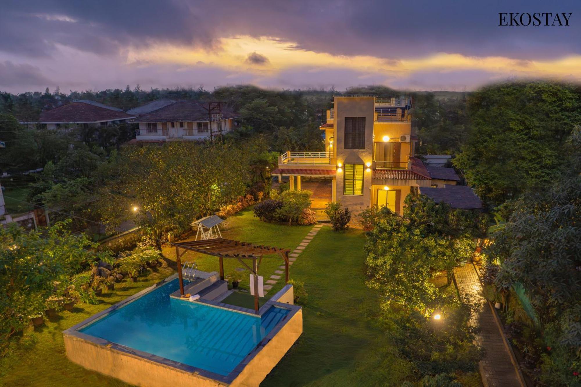 Ekostay Gold - Olive Crest Villa - Spacious Lawn Lonavala Exterior foto