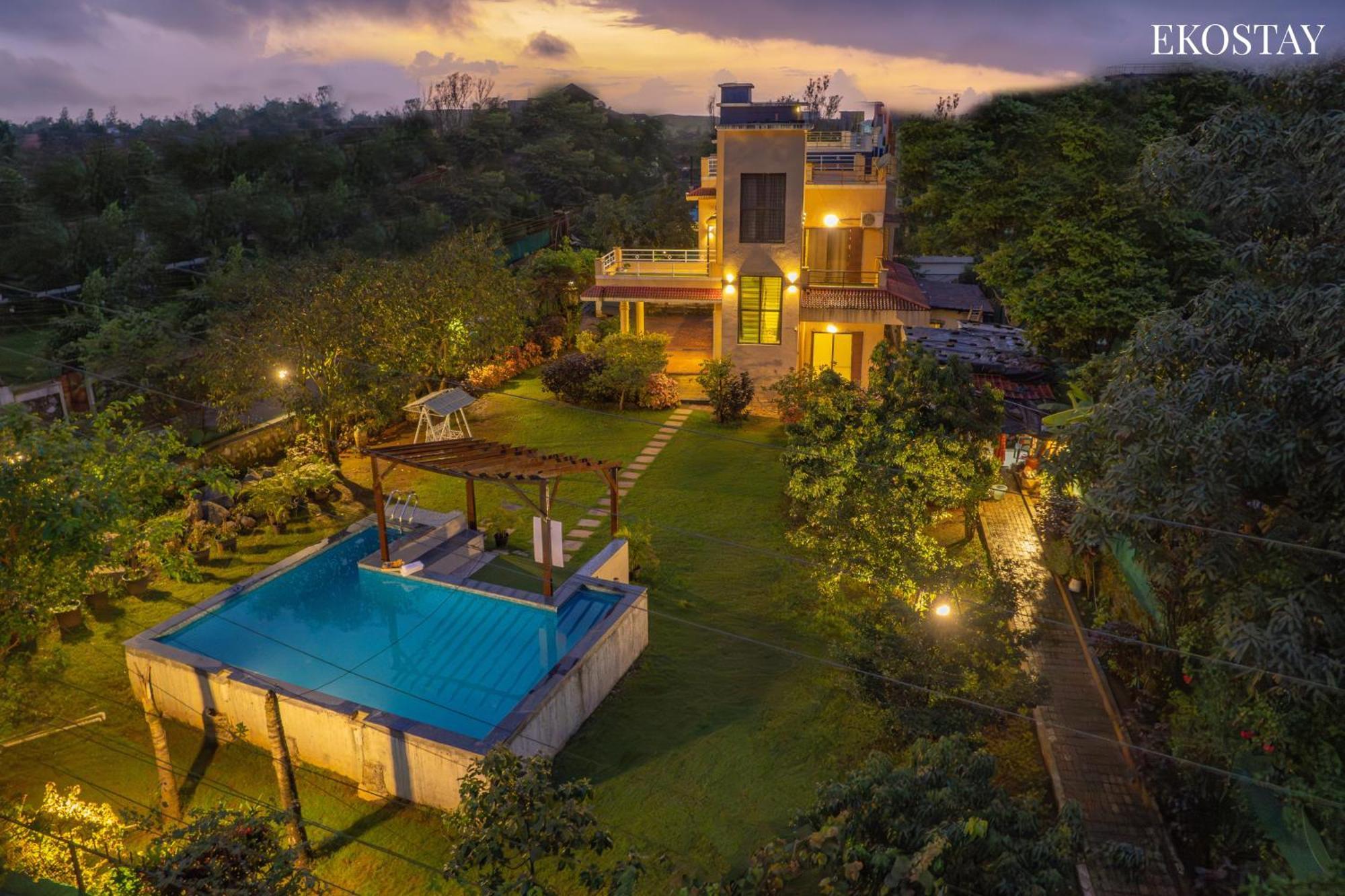 Ekostay Gold - Olive Crest Villa - Spacious Lawn Lonavala Exterior foto